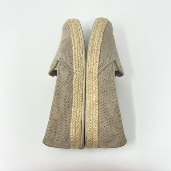 Clarks Azella Theoni Suede Espadrille Slip-On Loafers - Picture 3 of 7